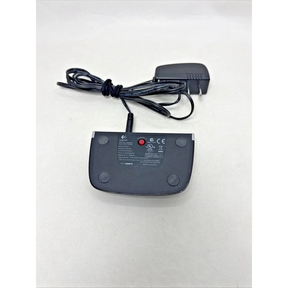 Logitech Harmony Adapter for‎ PlayStation 3 E-R0001 w/ Power Supply